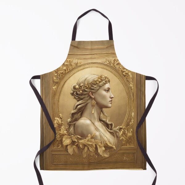 Item preview, Demeter the goddess Greek mythology myth art drawing design designed and sold by TheLocoShop.