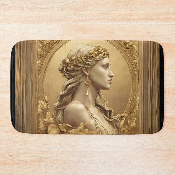 Item preview, Demeter the goddess Greek mythology myth art drawing design designed and sold by TheLocoShop.