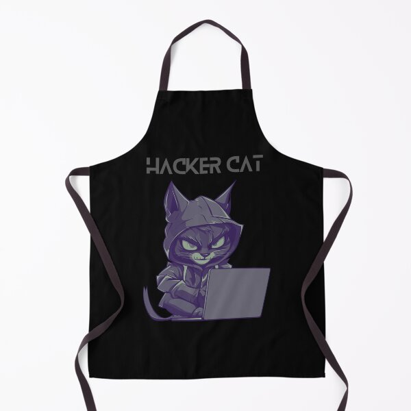 Item preview, Hacker cat designed and sold by MotionWaves.