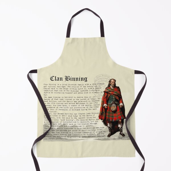 Item preview, Clan Binning Scottish History  designed and sold by BagTown Clans.