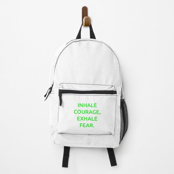 Item preview, Inhale courage, exhale fear. designed and sold by IMCDT.