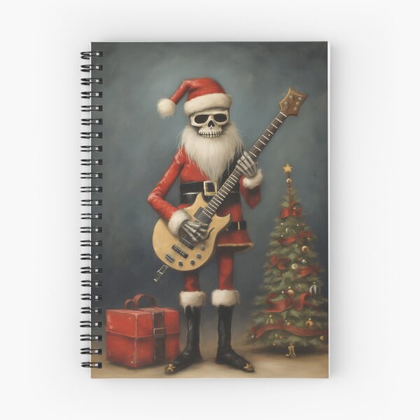 Item preview, Santa guitarist designed and sold by DarkRedNight.
