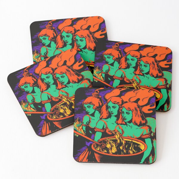 Item preview, Witches Around a Cauldron Pop Art 3 designed and sold by AstroRisq.