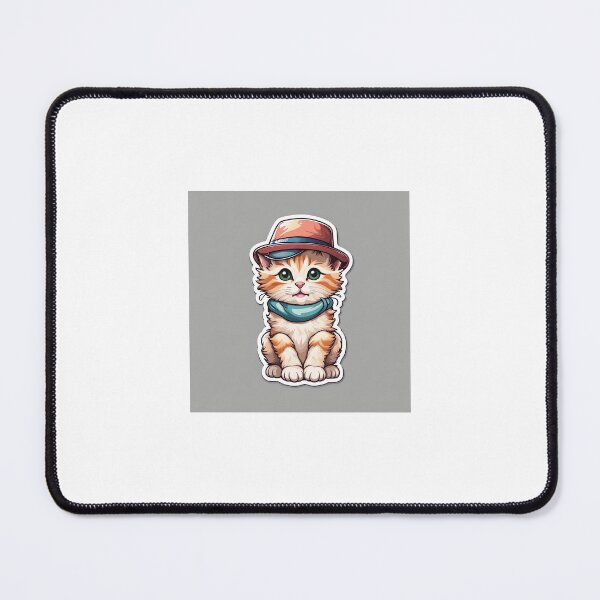 Item preview, cute kitten wearing a funny hat designed and sold by Jason200000.
