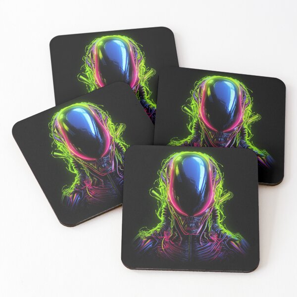 Artikelvorschau, Außerirdische Neonkunst 6 entworfen und verkauft von AstroRisq.