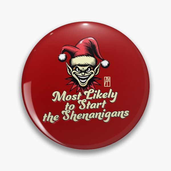 Item preview, Most Likely to Start the Shenanigans Elf - Family Christmas - Merry Christmas designed and sold by ArtProjectShop.