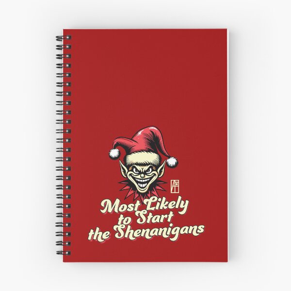 Item preview, Most Likely to Start the Shenanigans Elf - Family Christmas - Merry Christmas designed and sold by ArtProjectShop.