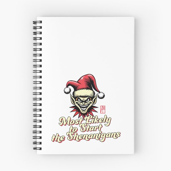Item preview, Most Likely to Start the Shenanigans Elf - Family Christmas - Merry Christmas designed and sold by ArtProjectShop.