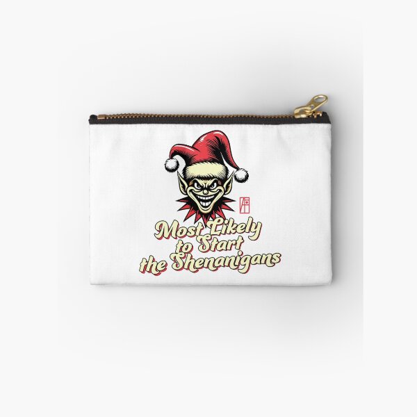 Item preview, Most Likely to Start the Shenanigans Elf - Family Christmas - Merry Christmas designed and sold by ArtProjectShop.