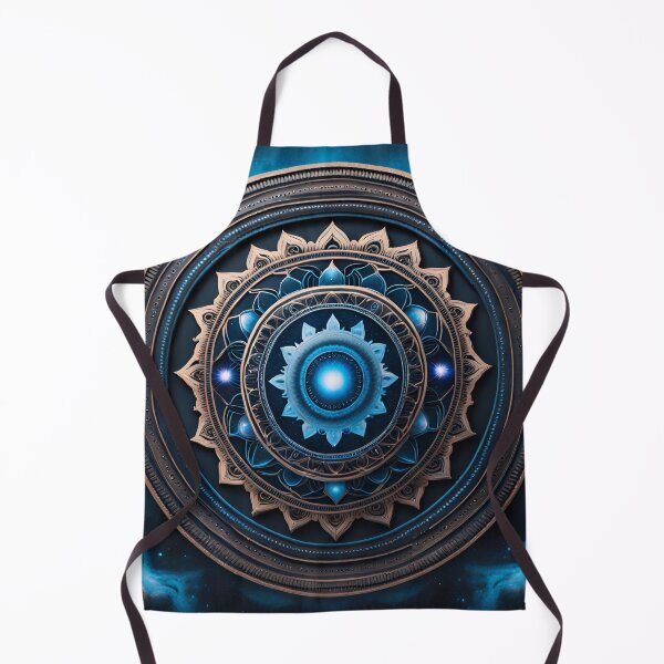 Item preview, Tranquility Mandala Blue Galaxy Art designed and sold by SpiritualManda.