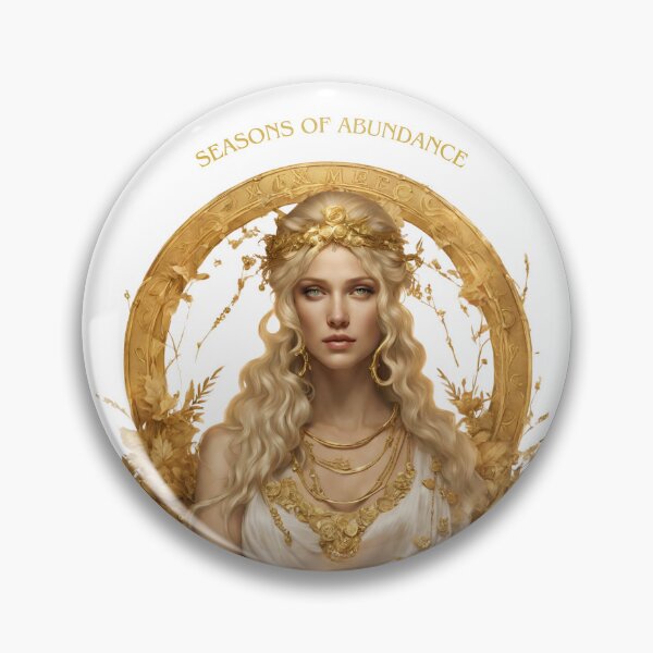 Item preview, Demeter the goddess Greek mythology myth art drawing design designed and sold by TheLocoShop.