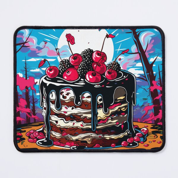 Item preview, Black Forest Cake Pop Art 1 designed and sold by AstroRisq.