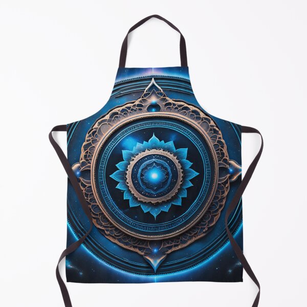 Item preview, Blue Galaxy Tranquility Mandala Art designed and sold by SpiritualManda.