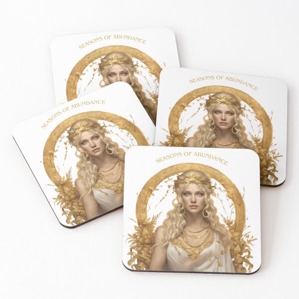 Item preview, Demeter the goddess Greek mythology myth art drawing design designed and sold by TheLocoShop.