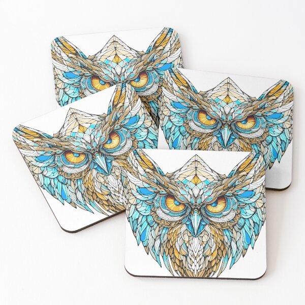 Item preview, Mosaic owl designed and sold by FantasyVortex.
