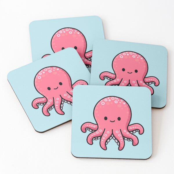Item preview, Cute Octopus Cartoon designed and sold by MoasisArt.