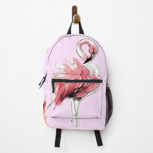 Aperçu de l'œuvre dessin du fameux flamant rose créée et vendue par ArtSphere4U.
