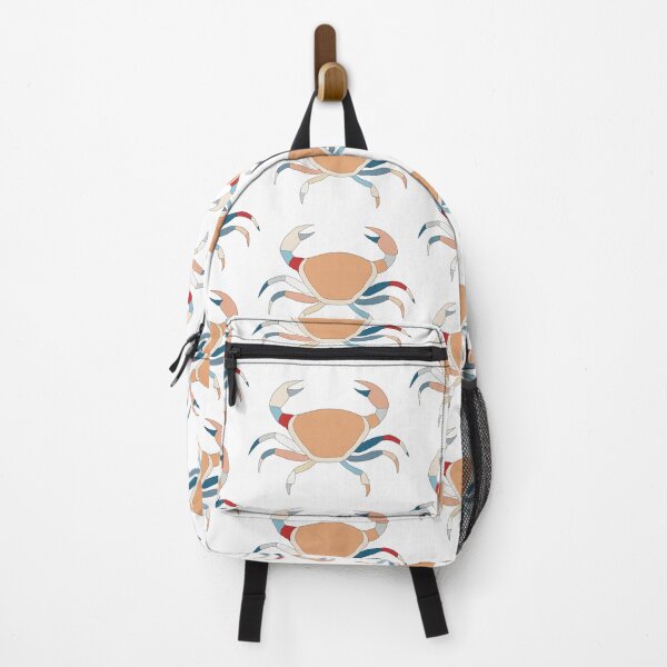 Item preview, Crab Sticker — Abstract Ocean Art designed and sold by iampaulmorris.