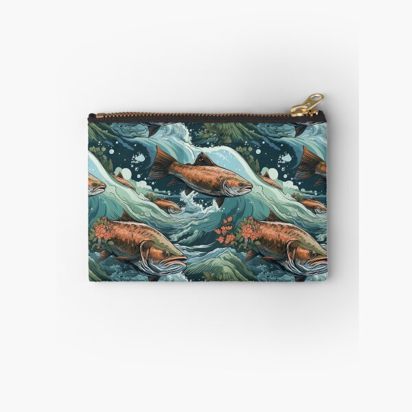 Item preview, Salmon: The Great Migration designed and sold by KellerApparelCo.