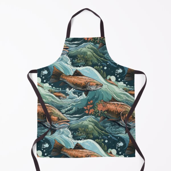 Item preview, Salmon: The Great Migration designed and sold by KellerApparelCo.