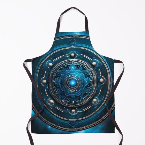 Item preview, Galactic Tranquility Blue Mandala Art designed and sold by SpiritualManda.