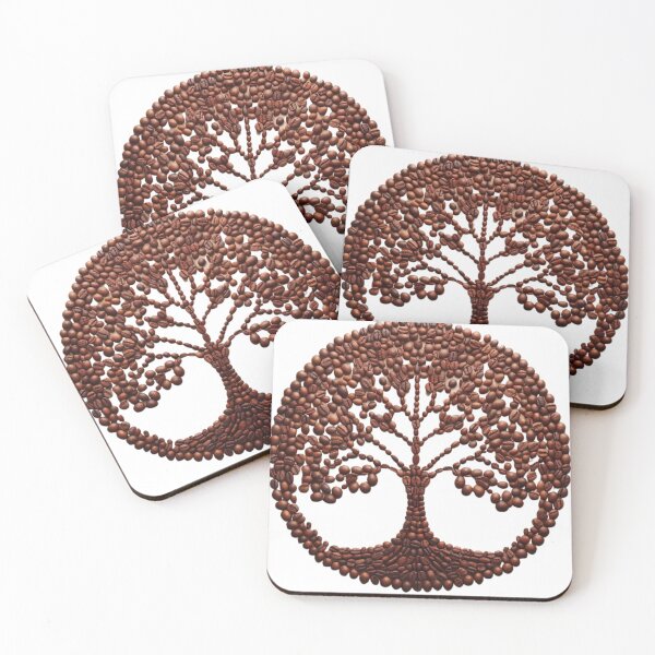 Item preview, Coffee Drinker Lover Caffeine Addict, tree of life designed and sold by Reflect33.