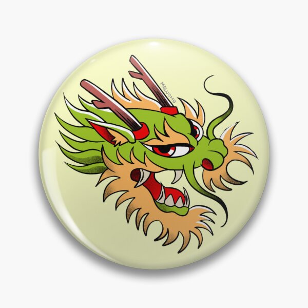 Item preview, Japanese dragon designed and sold by maluomo.