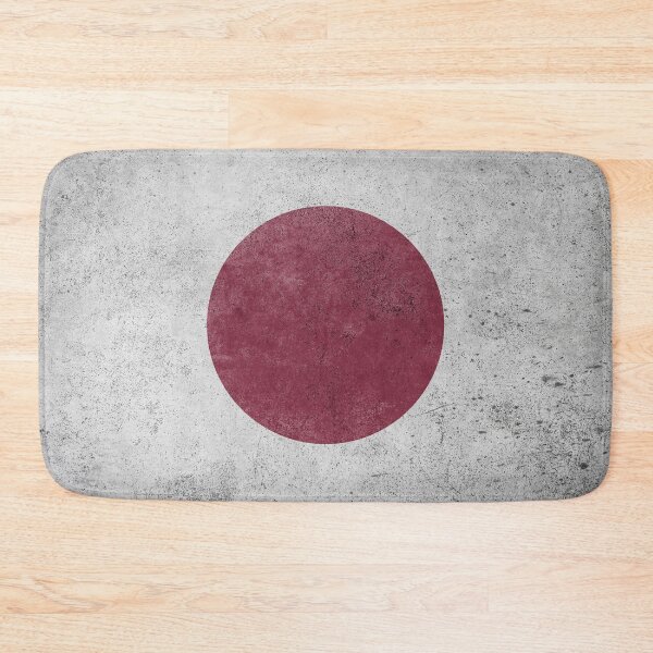Item preview, Distressed, Old, Faded & Worn Flag of Japan (日の丸 - Hinomaru) designed and sold by STUDIO-72.