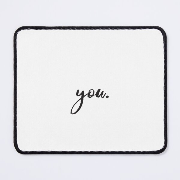 Item preview, You - Minimalistic Typography Art  Tags: designed and sold by Michele Lobgianizze.