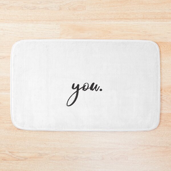 Item preview, You - Minimalistic Typography Art  Tags: designed and sold by Michele Lobgianizze.