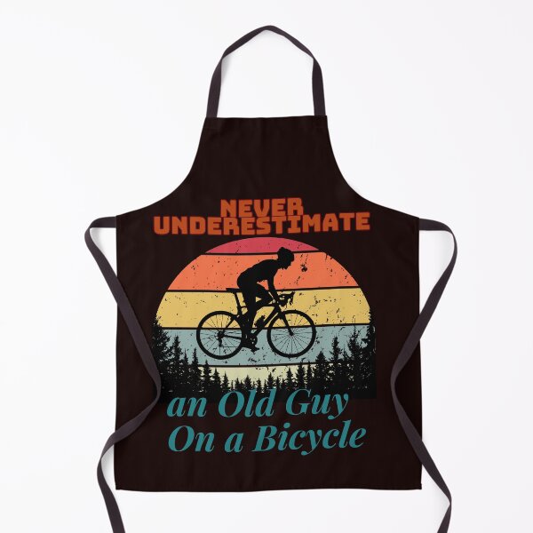 Item preview, Never Underestimate An Old Guy on a Bicycle designed and sold by Creativedsigna.