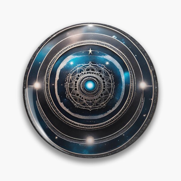 Item preview, Deep Galactic Tranquility Mandala Art designed and sold by SpiritualManda.