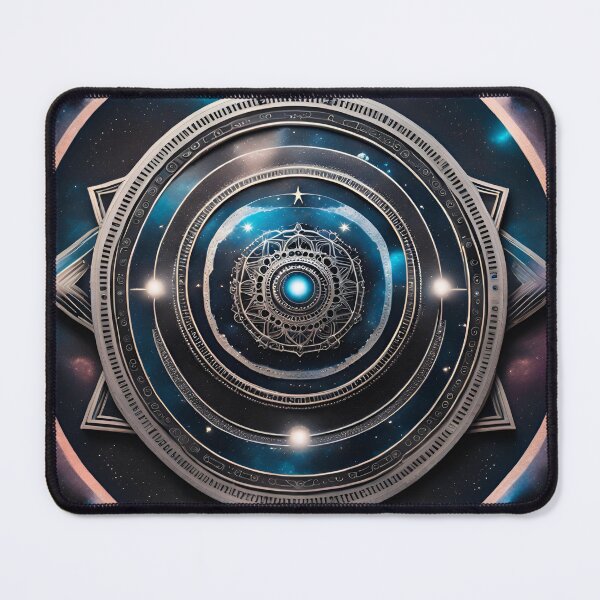 Item preview, Deep Galactic Tranquility Mandala Art designed and sold by SpiritualManda.
