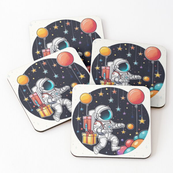 Item preview, Astronauts celebrate Christmas designed and sold by yumi86.