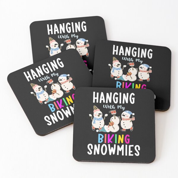 Item preview, Funny Christmas - Hanging with my Biking Snowmies designed and sold by PrintMastery.