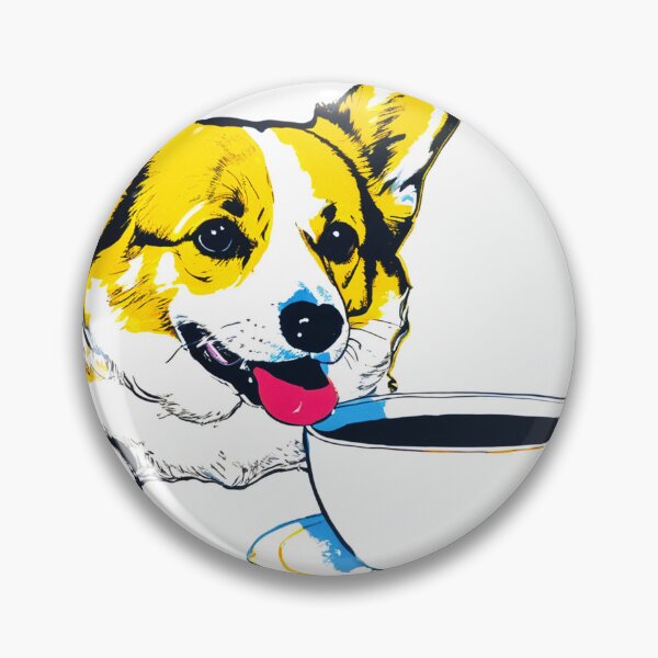 Item preview, English Corgi and Tea  designed and sold by John-Paul Sanders.