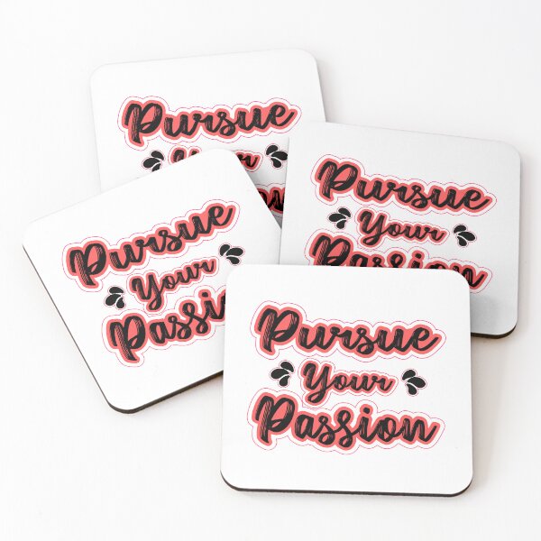 Item preview, Pursue Your Passion Inspirational Design designed and sold by KansydMerch.