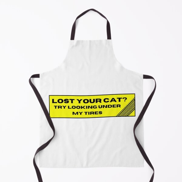 Item preview, Lost your Cat? Try looking under my tires designed and sold by BumperClassics.