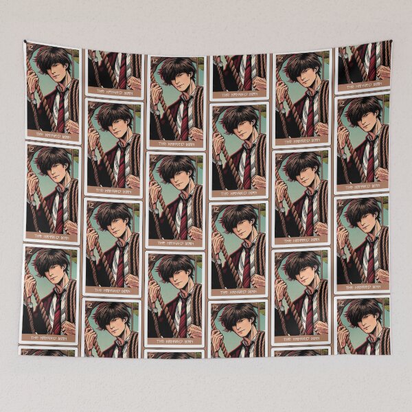 Item preview, the hanged man - house of anubis tarot card designed and sold by sadieillust.