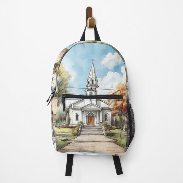Item preview, Christian Art for Gifts of Catholic Church Painting - Church designed and sold by HeavenArtStudio.