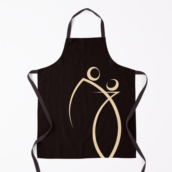 Item preview, Abstract couple line art minimal in beige designed and sold by birasart.