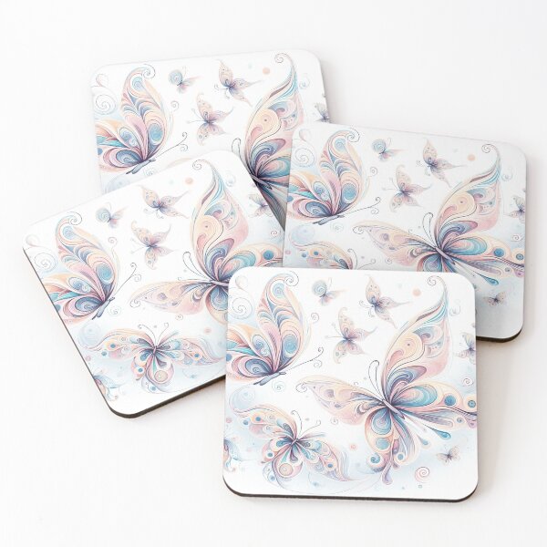 Item preview, Butterfly Harmony - Sweet Cute Animals - Home Decor designed and sold by crea8iveway.