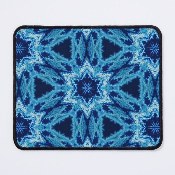 Item preview, Ice crystal abstract winter pattern 2024  designed and sold by Lady-Frost.