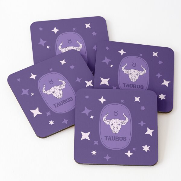 Item preview, Taurus - Powerful Purple designed and sold by Kate Bick.