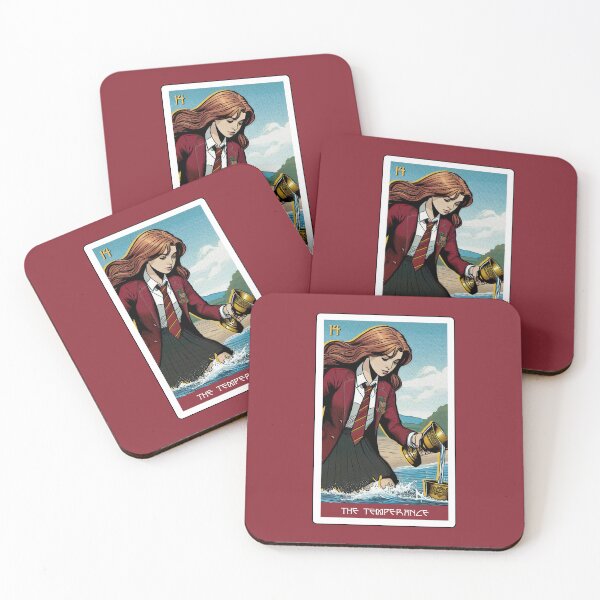 Item preview, the temperance - house of anubis tarot card designed and sold by sadieillust.