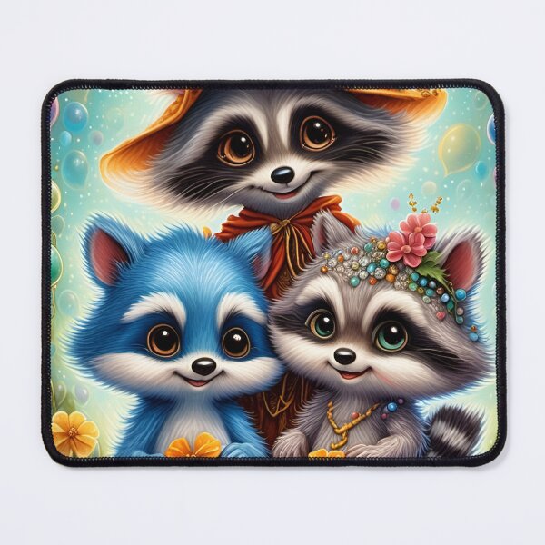 Item preview, Cute Racoon of playfulness designed and sold by SoniaSarkali.