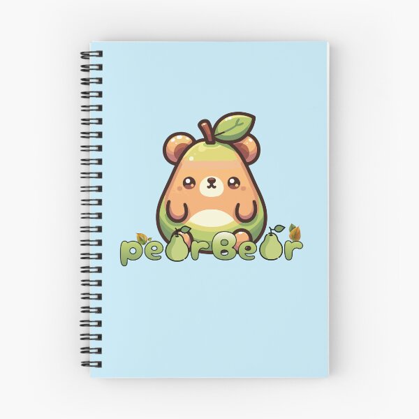 Item preview, Adorable Pear Bear Punny Design designed and sold by Sir Meow Meow.