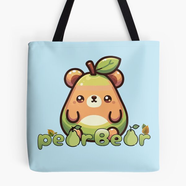 Item preview, Adorable Pear Bear Punny Design designed and sold by Sir Meow Meow.