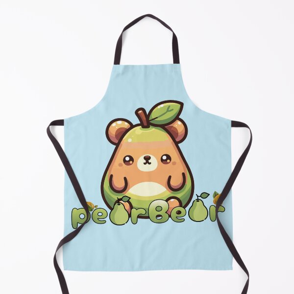 Item preview, Adorable Pear Bear Punny Design designed and sold by Sir Meow Meow.