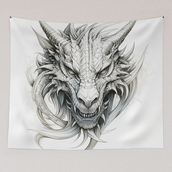 Item preview, Dragon Sketch 2 designed and sold by AstroRisq.